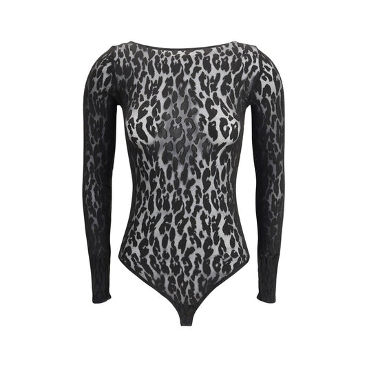 Wolford Black Polyamide Top