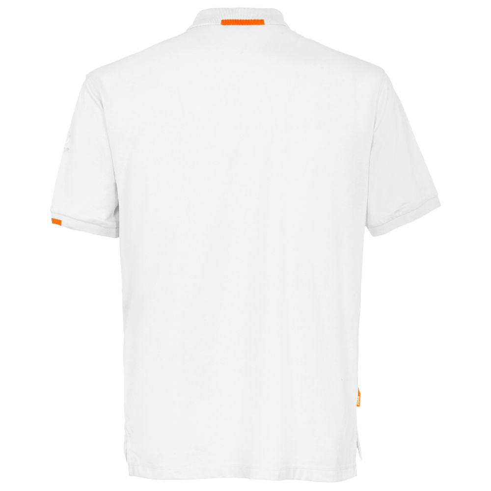 Suns Suns White Cotton Polo Shirt