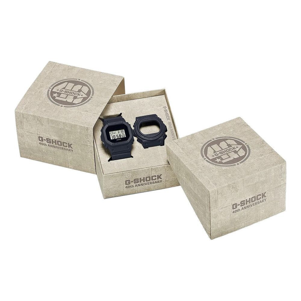 CASIO G-SHOCK Mod. THE ORIGIN - Remaster Black Serie 40th Anniversary by Eric haze (2 BEZELS) WATCHES CASIO G-SHOCK Gray