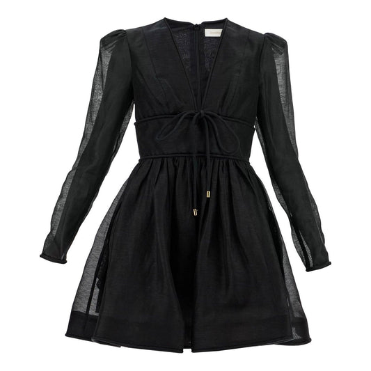 Zimmermann structured eden mini dress Dresses Zimmermann Black