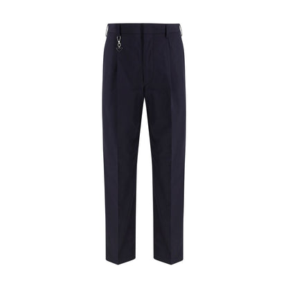 Prada Blue Cotton Casual Pants 1728,72470364320,Blue,Casual Pants - Pants - Clothing,Clothing,IT46 | S,IT48 | M,IT52 | XL,IT54 | XXL,Men,New with tags,Pants - Clothing,Prada