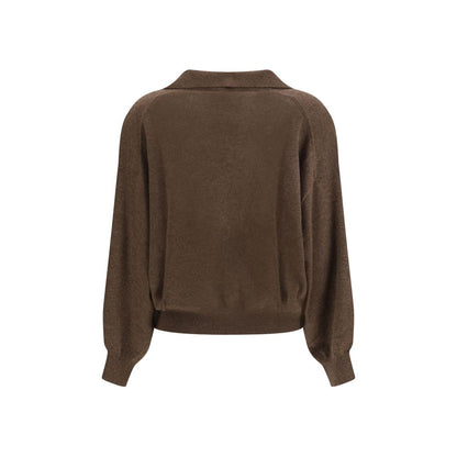 Lisa Yang Brown Cashmere Sweater