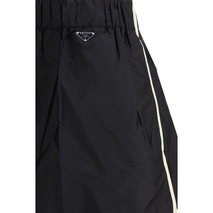 Prada Black Recycled Polyamide Bermuda Shorts 1728,72470364320,Bermuda - Shorts - Clothing,Black,Clothing,IT38 | S,IT40 | M,IT42 | L,New with tags,Prada,Shorts - Clothing,Women
