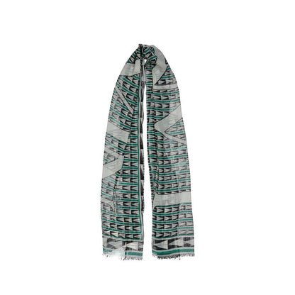 Lanvin Bicolor Wool Foulard