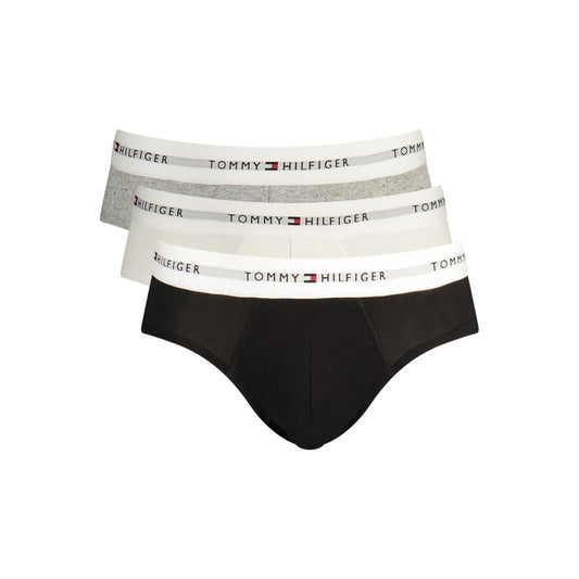 Tommy Hilfiger Grey Cotton Men's Briefs