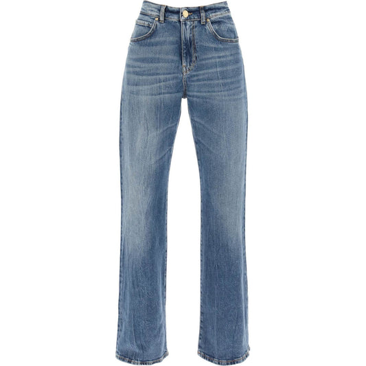 Pinko wanda loose jeans with wide leg