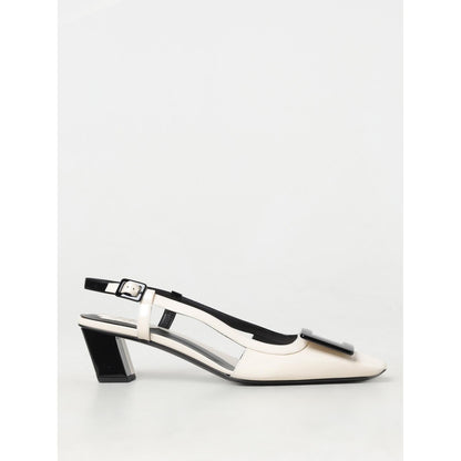 Roger Vivier Black Leather High Heel Pumps