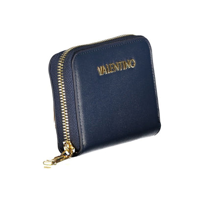 Valentino Blue Polyethylene Wallet