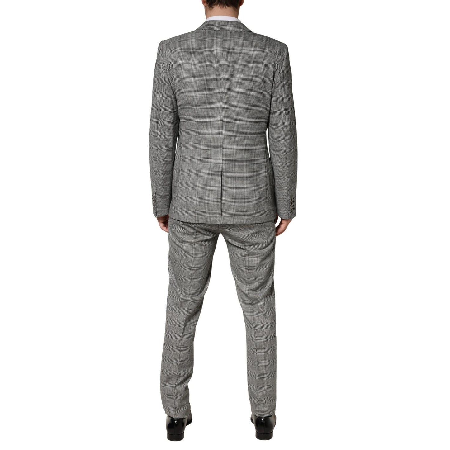 Dolce & Gabbana Gray MARTINI Single Breasted Formal 2PC Suit