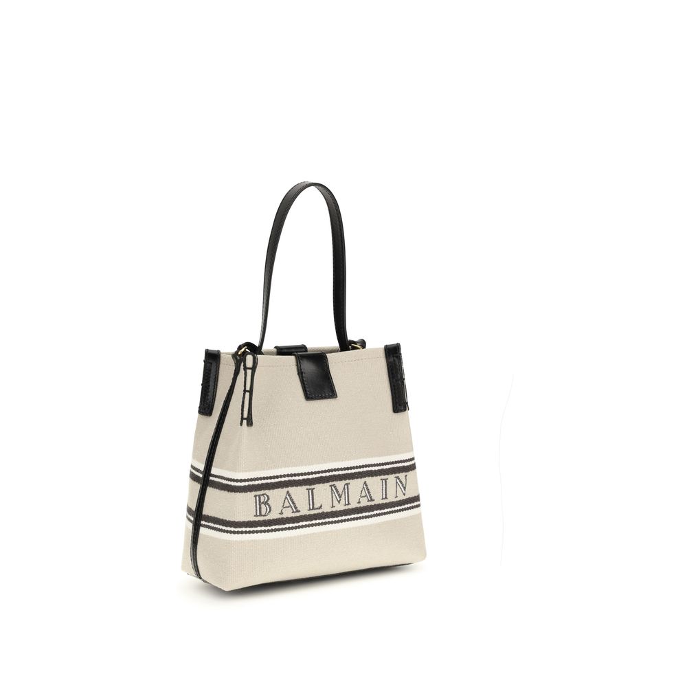 Balmain Beige Cotton Shoulder Bag 1728,72470364320,Bags,Balmain,Beige,New with tags,Shoulder Bags - Bags,Women