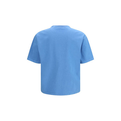 Prada Blue Cotton T-Shirt