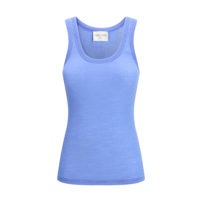 Forte_Forte Blue Fleece Wool Top
