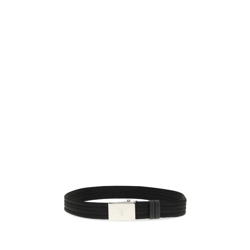 Prada Black Polyester Thin Belt 100 cm / 40 Inches,110 cm / 44 Inches,1728,72470364320,85 cm / 34 Inches,90 cm / 36 Inches,Accessories,Belts - Accessories,Black,Men,New with tags,Prada,Thin Belts - Belts - Accessories