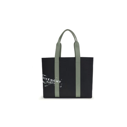 Givenchy Black Cotton Shoulder Bag