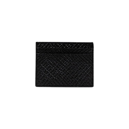 Armani Exchange Black Leather Cardholder
