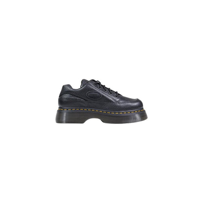 Dr. Martens Black Leather Platform Pumps