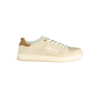 Gas Beige Polyurethane Men Sneaker 1728,67403481248,Athletic - Sneakers - Shoes,Beige,EU40/US7,EU41/US8,EU42/US9,EU43/US10,EU44/US11,EU45/US12,Gas,Men,New with tags,Shoes,Sneakers - Shoes