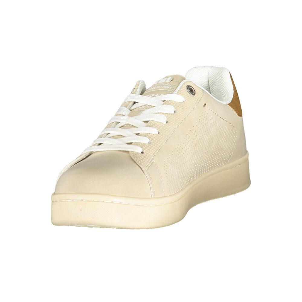 Gas Beige Polyurethane Men Sneaker 1728,67403481248,Athletic - Sneakers - Shoes,Beige,EU40/US7,EU41/US8,EU42/US9,EU43/US10,EU44/US11,EU45/US12,Gas,Men,New with tags,Shoes,Sneakers - Shoes