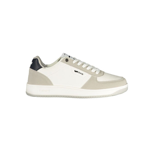 Gas Bianco Polyurethane Men Sneaker 1728,67403481248,Athletic - Sneakers - Shoes,EU40/US7,EU41/US8,EU42/US9,EU43/US10,EU44/US11,EU45/US12,EU46,Gas,Men,New with tags,Shoes,Sneakers - Shoes,White