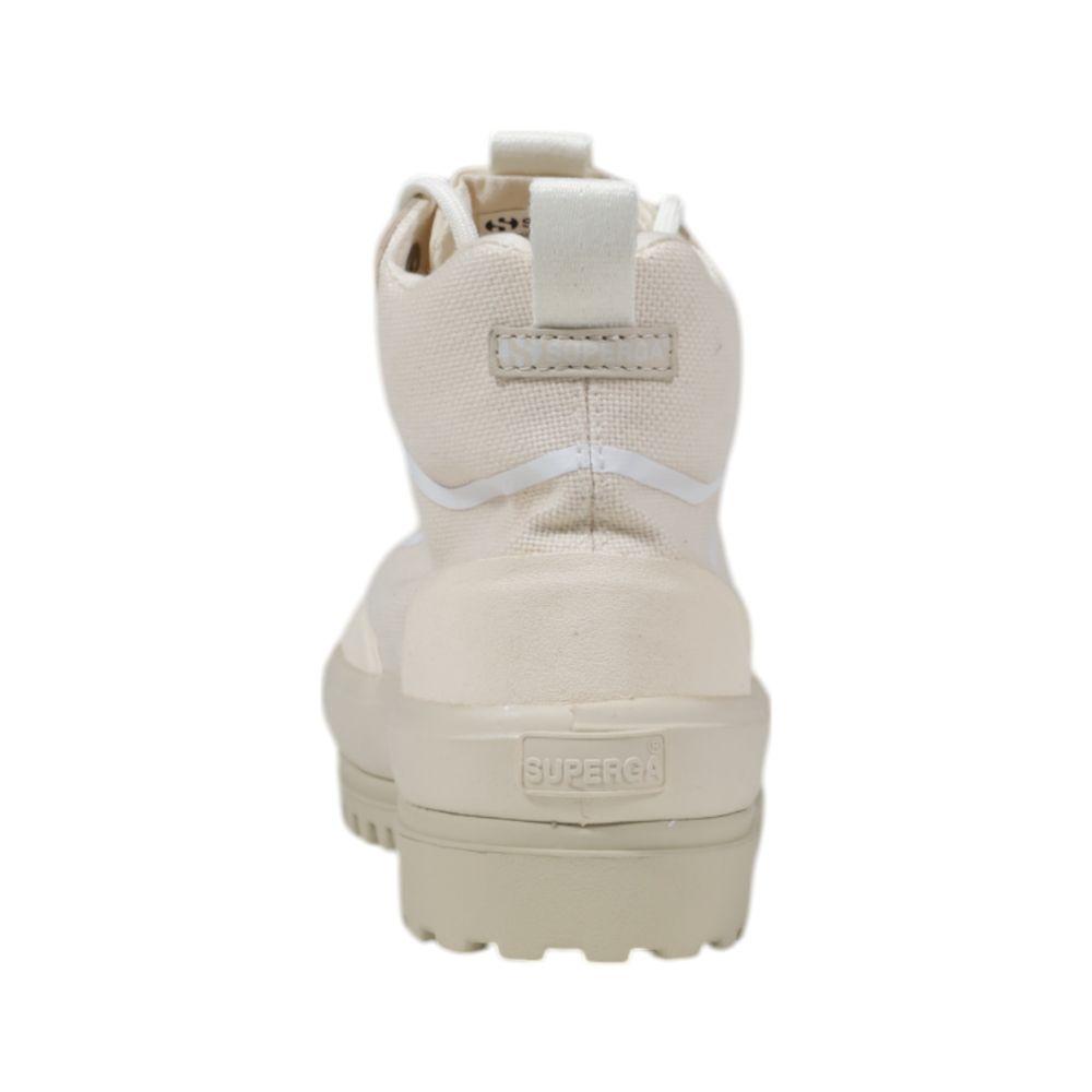 Superga Beige Fabric Sneakers