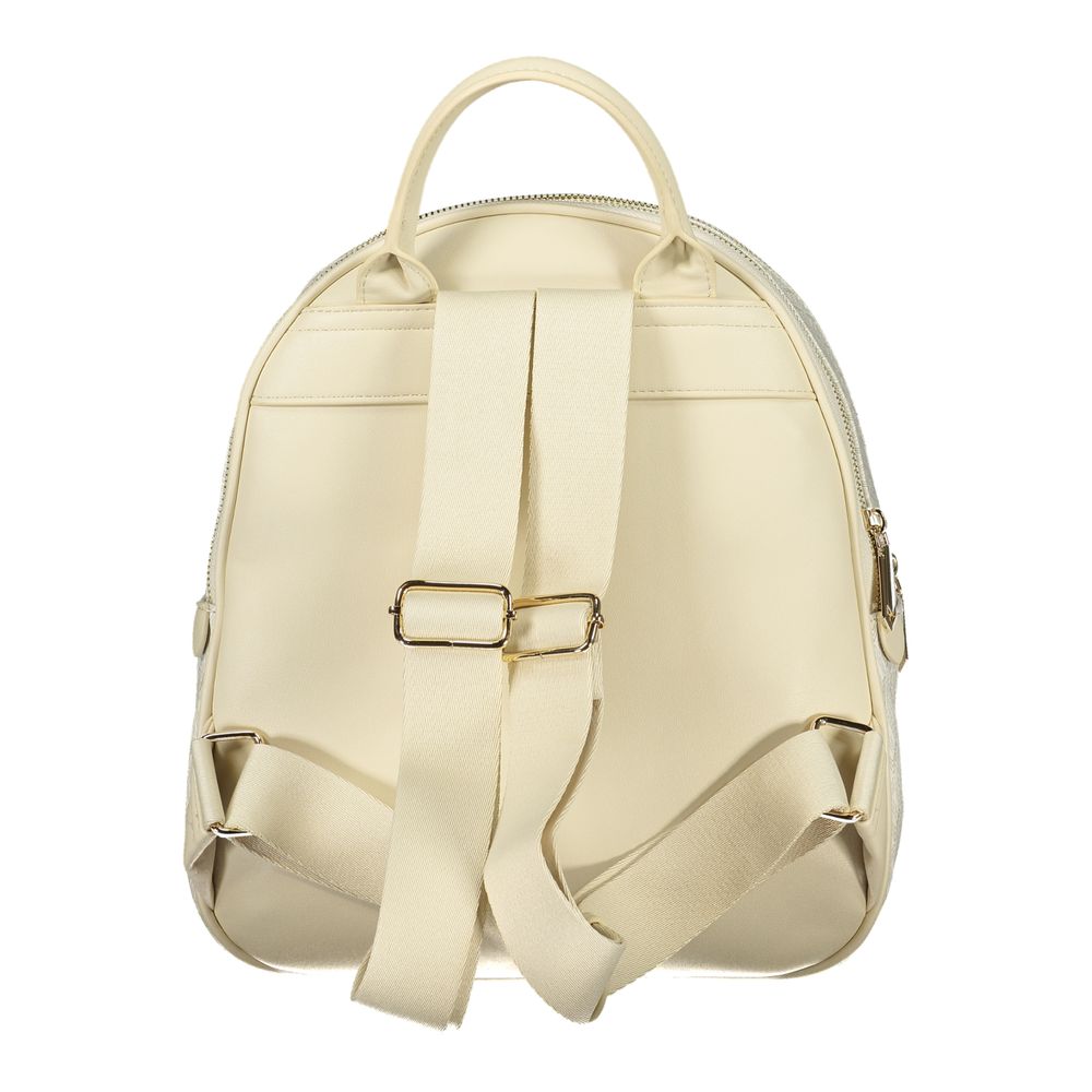 Valentino Beige Polyethylene Backpack