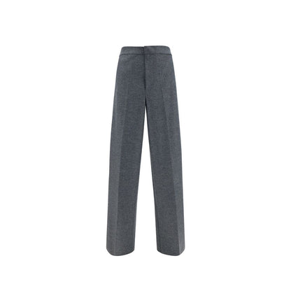 Jil Sander Gray Wool Dress Pants