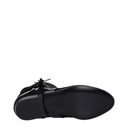 Isabel Marant Black Leather Ankle Boots