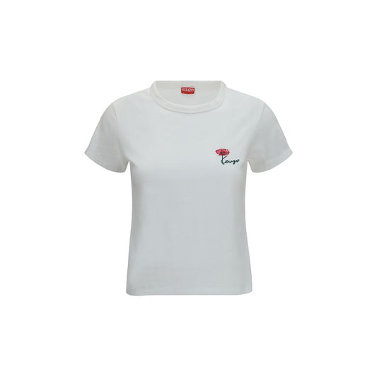 Kenzo White Cotton T-Shirt