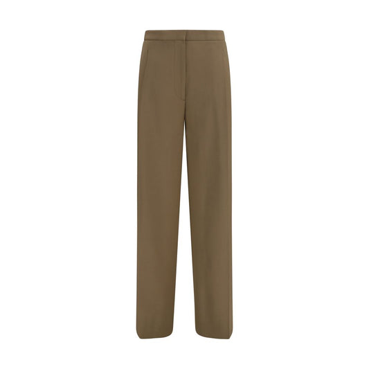 Lardini Brown Wool Oves Aries Casual Pants
