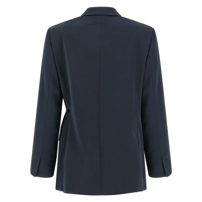 Theory Blue Polyester Blazer