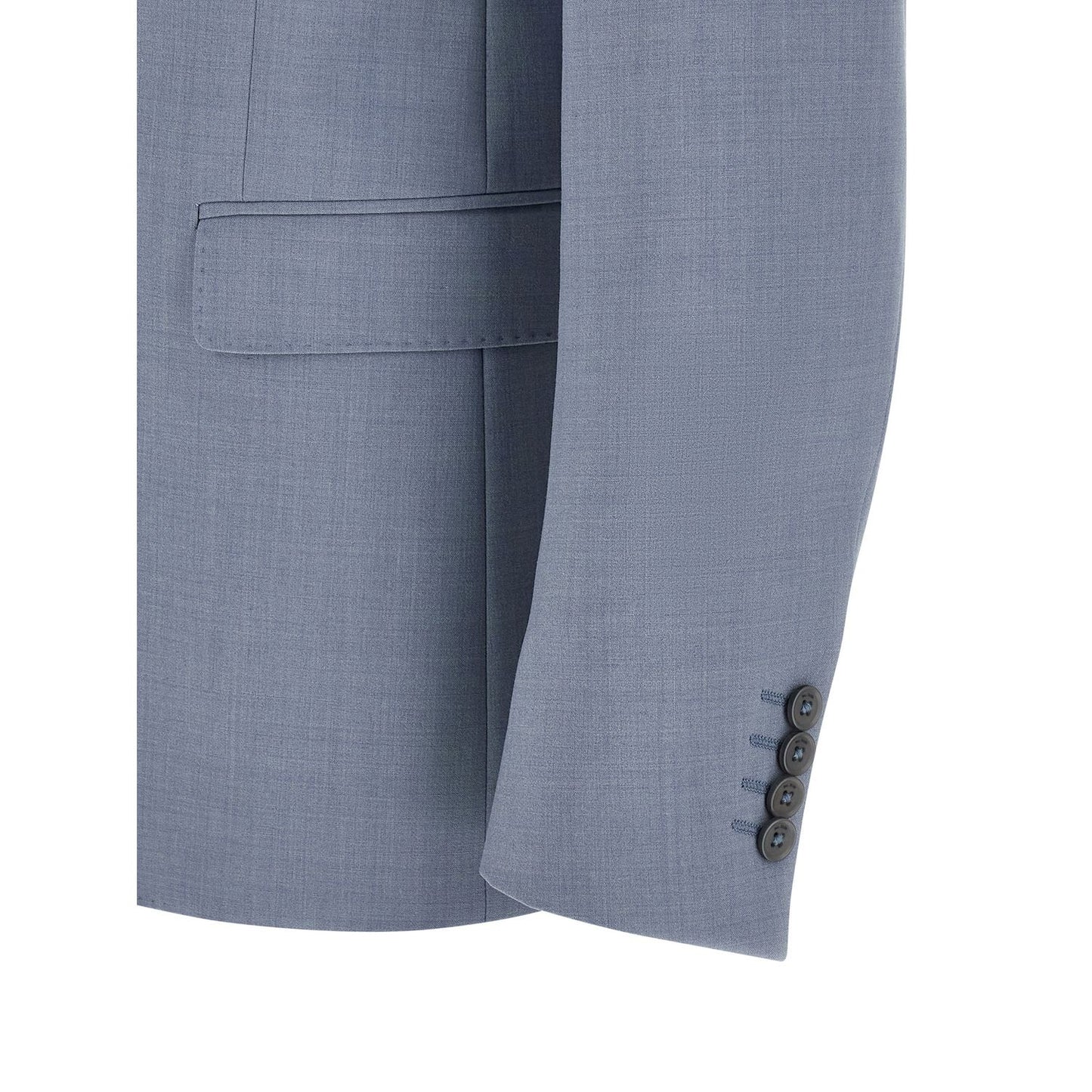 Pal Zileri Blue Polyester Two-Piece Suit