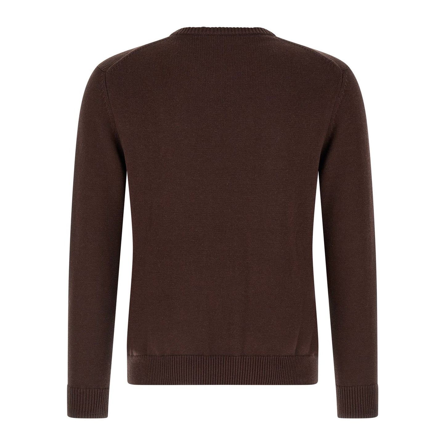 Ballantyne Brown Cotton Cardigan
