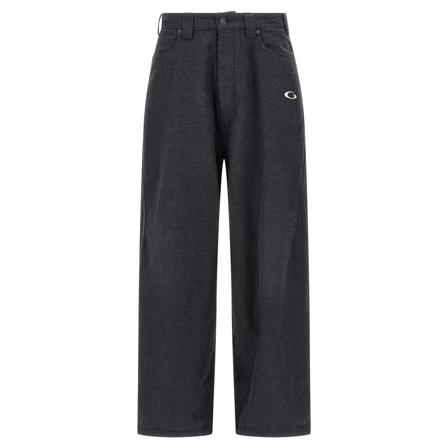 Balenciaga Gray Cotton Casual Pants