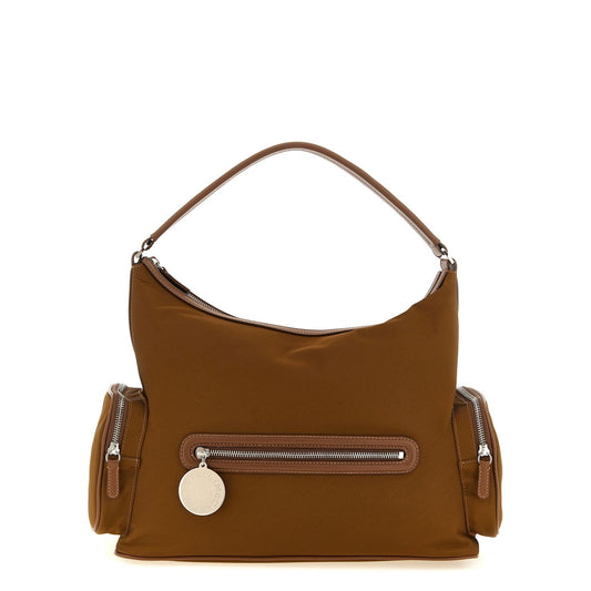 Stella McCartney Brown Polyamide Shoulder Bag