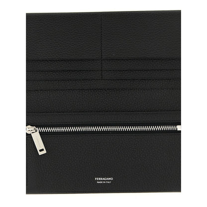 Ferragamo Black Calfskin Wallet