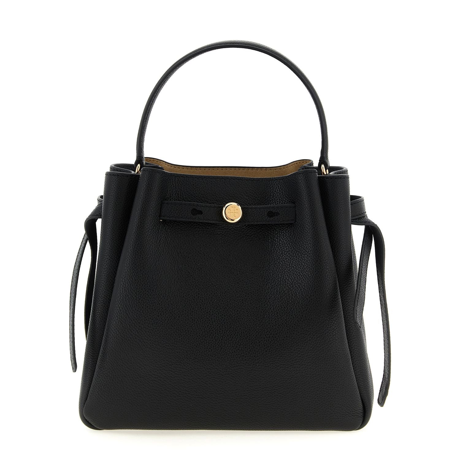 Tory Burch Black Cowhide Handbag