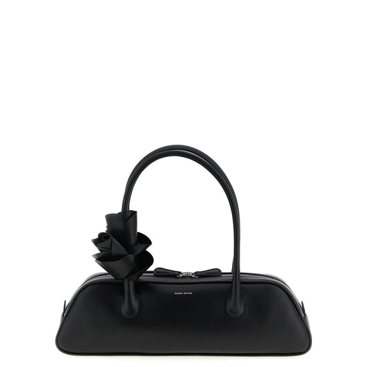 Magda Butrym Black Calfskin Shoulder Bag