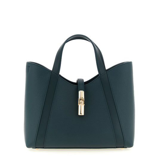 Furla Bicolor Calfskin Tote Bag