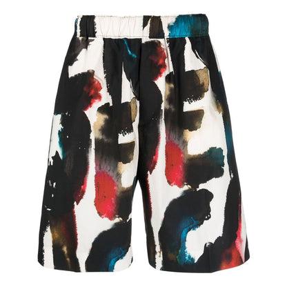 Alexander McQueen Straight Print Shorts Short trousers