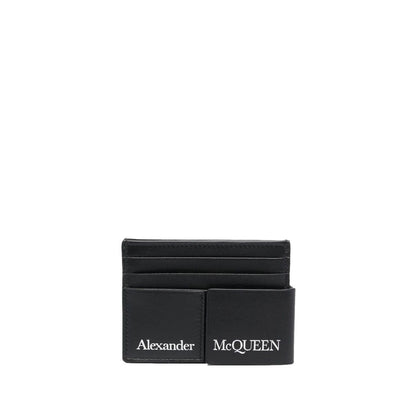 Alexander McQueen Card holder with print Small Leather Goods