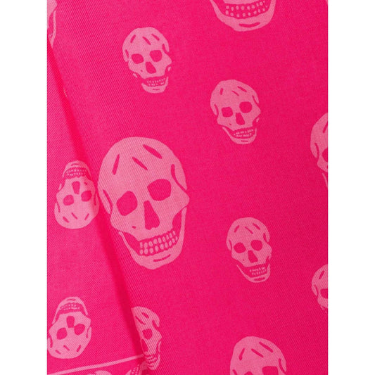 Alexander McQueen Scarfs Fuchsia