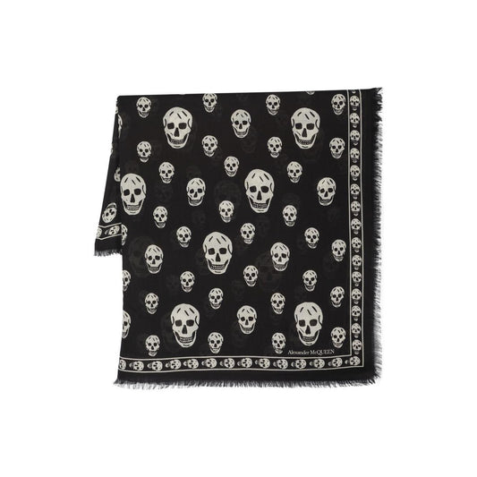 Alexander McQueen Scarfs Black