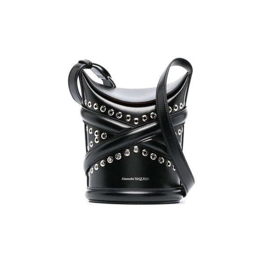 Alexander McQueen The Curve Studded Crossbody Bag