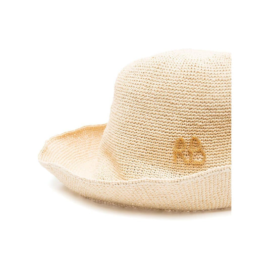 RUSLAN BAGINSKIY Hats Beige Scarves Hats & Gloves Ruslan Baginskiy Wheat