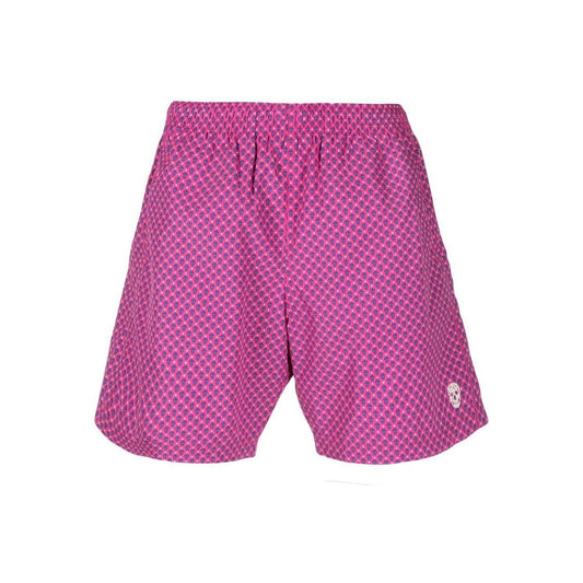 Alexander McQueen skull motif swim shorts