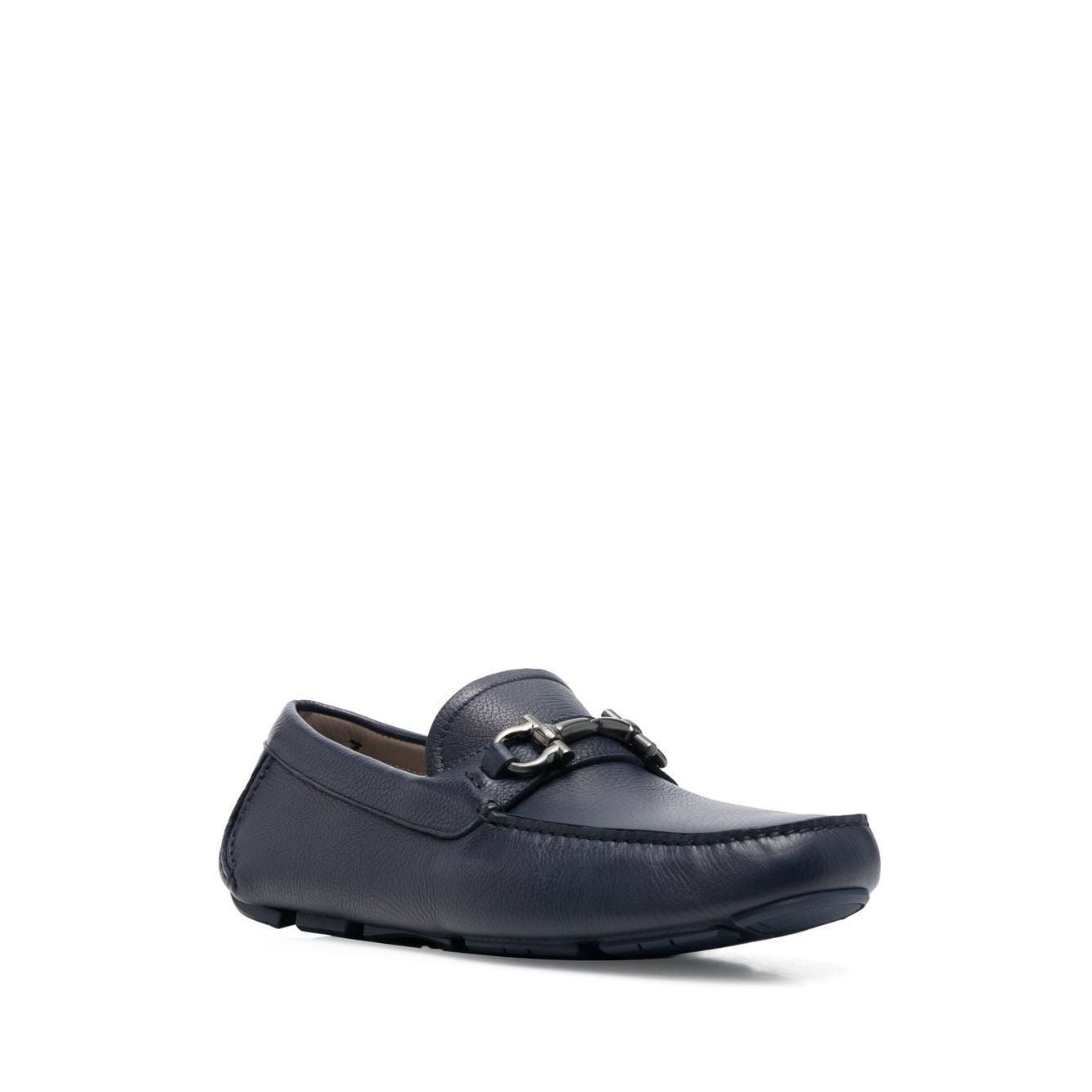 Ferragamo Gancini-buckle loafers