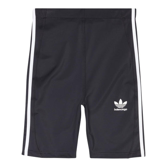 ADIDAS X BALENCIAGA Shorts Black Short trousers Adidas X Balenciaga Dark Slate Gray
