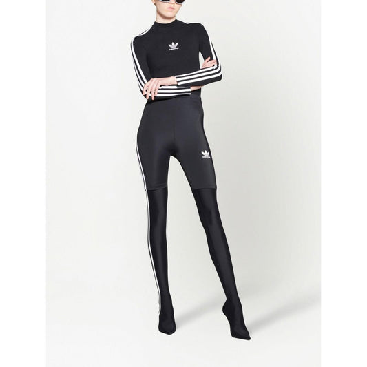ADIDAS X BALENCIAGA Shorts Black Short trousers Adidas X Balenciaga White Smoke
