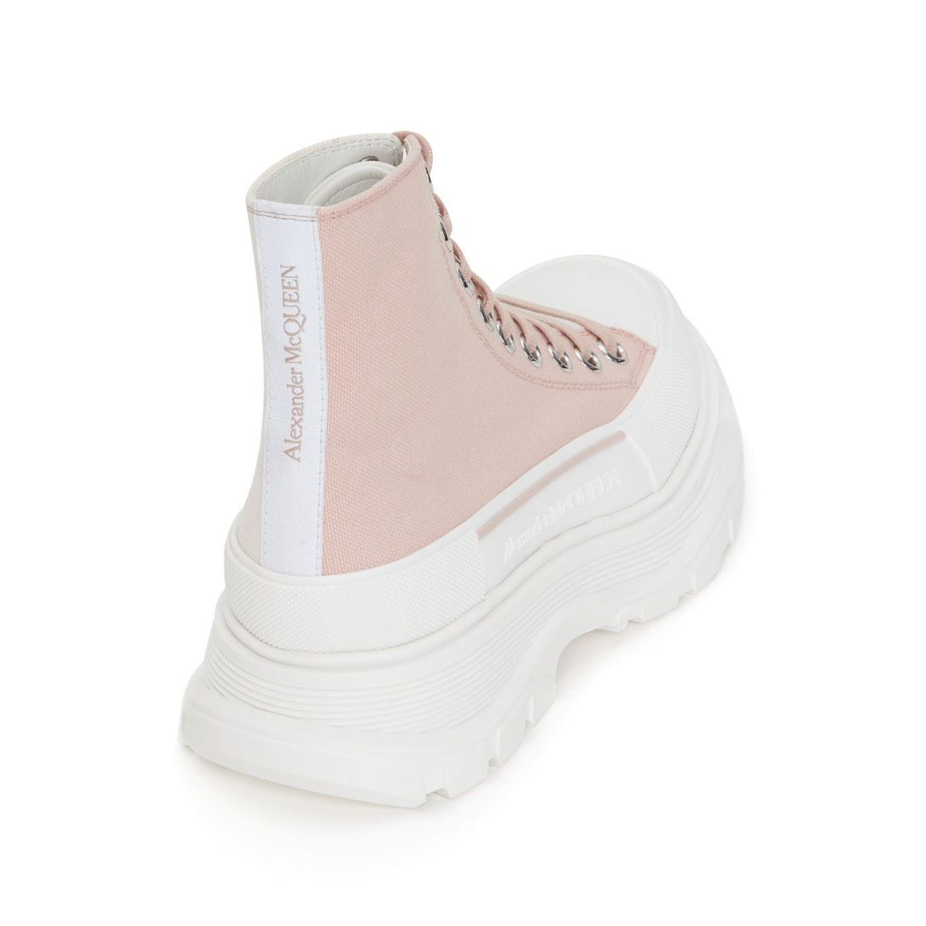 Alexander McQueen oversized sole ankle boots