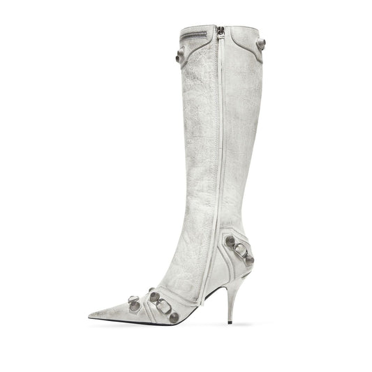 Balenciaga cagole leather boots
